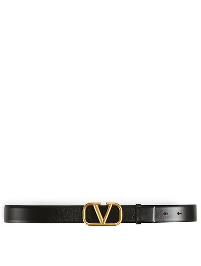 VLOGO Reversible Leather Belt