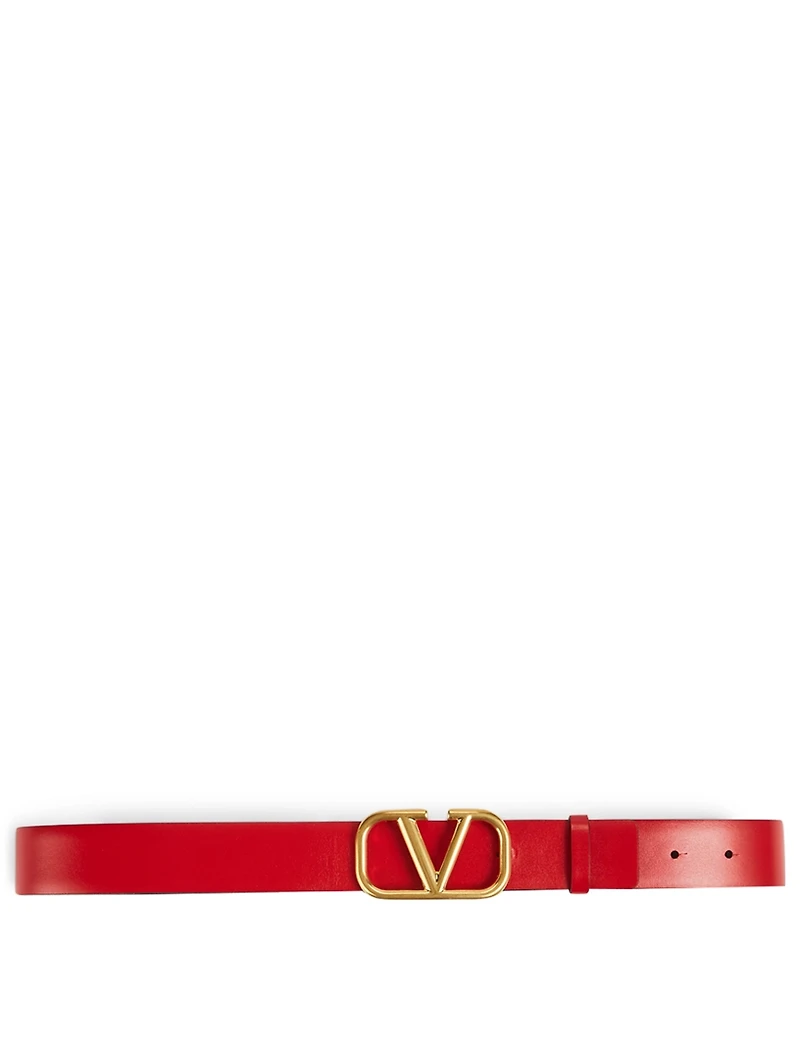 VLOGO Reversible Leather Belt
