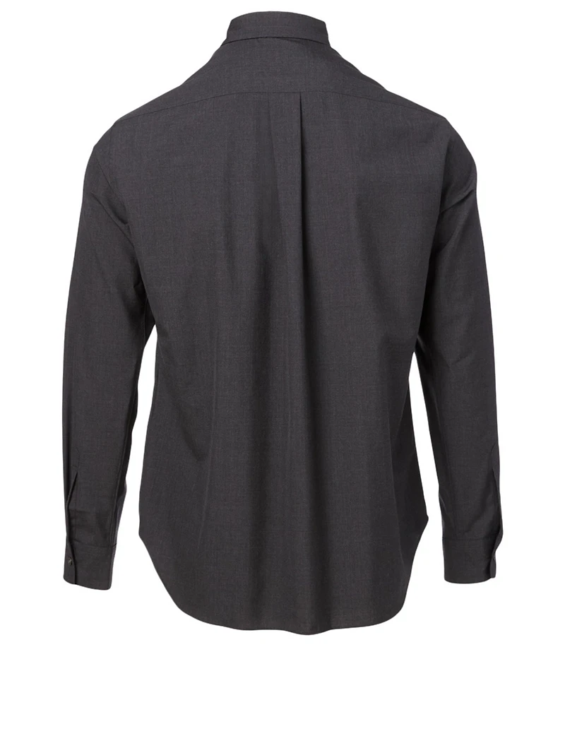 Wool Long-Sleeve Shirt