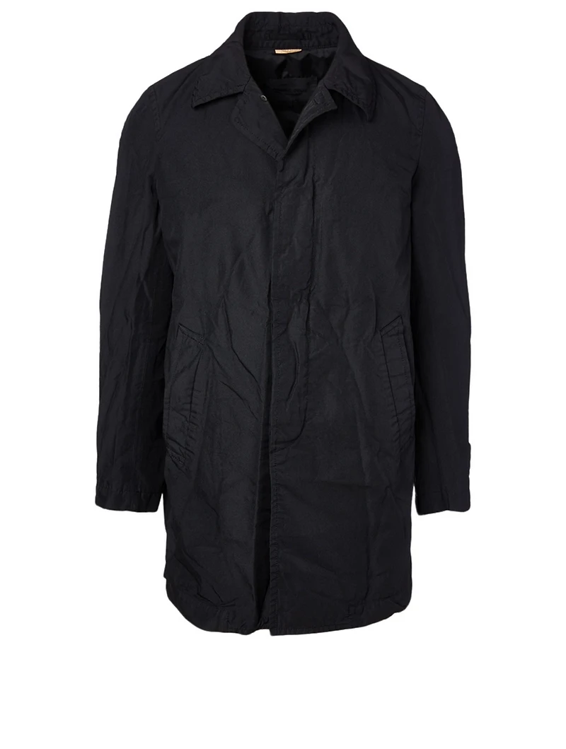 Twill Trench Coat