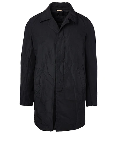 Twill Trench Coat