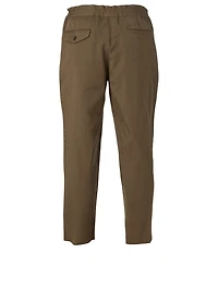 Elastic-Waist Pants