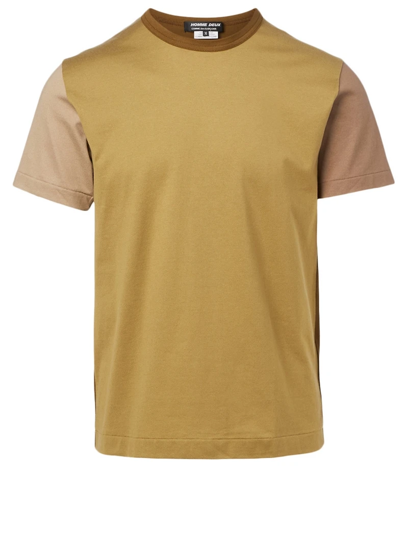 Cotton Colourblock T-Shirt
