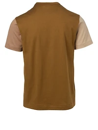 Cotton Colourblock T-Shirt