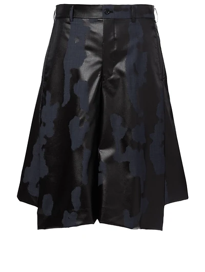 Wool Long Shorts