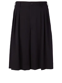 Wool Long Shorts