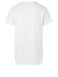 Cotton Crochet T-Shirt