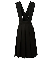 Wool Pinafore Dress