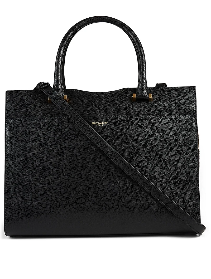 Medium Uptown YSL Monogram Leather Bag