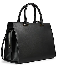 Medium Uptown YSL Monogram Leather Bag