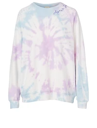 Coachella "Après Swim" Crewneck Sweatshirt Tie Dye