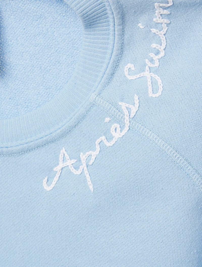 Pastel "Après Swim" Crewneck Sweatshirt