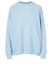 Pastel "Love Our Oceans" Crewneck Sweatshirt