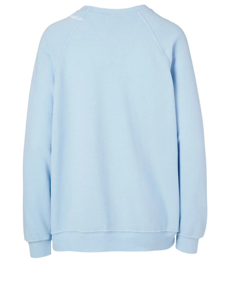 Pastel "Love Our Oceans" Crewneck Sweatshirt