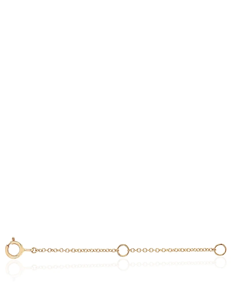 14K Gold Chain Extender