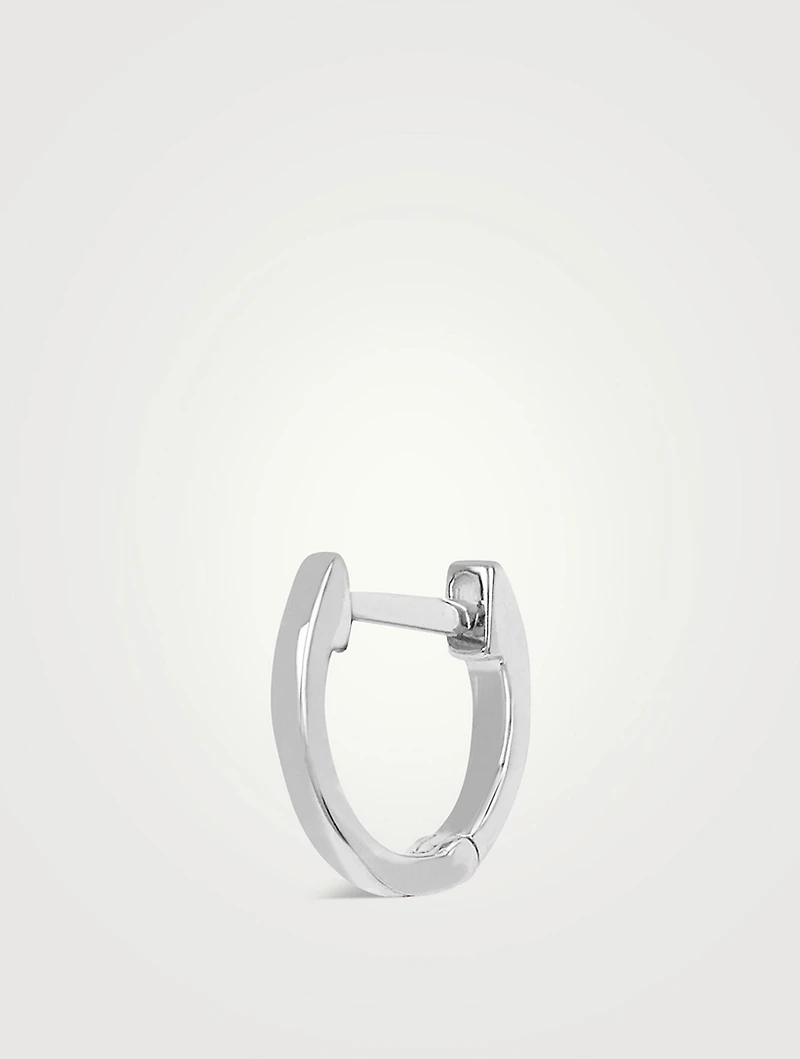 Mini 14K Gold Huggie Hoop Earring