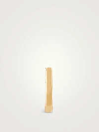 Mini 14K Gold Huggie Hoop Earring
