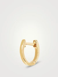 Mini 14K Gold Huggie Hoop Earring