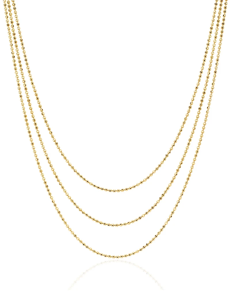 14K Gold Hasson Chain Necklace