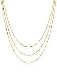 14K Gold Hasson Chain Necklace