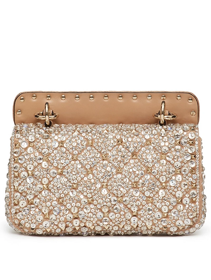 Small Spike.It Bag With Crystals