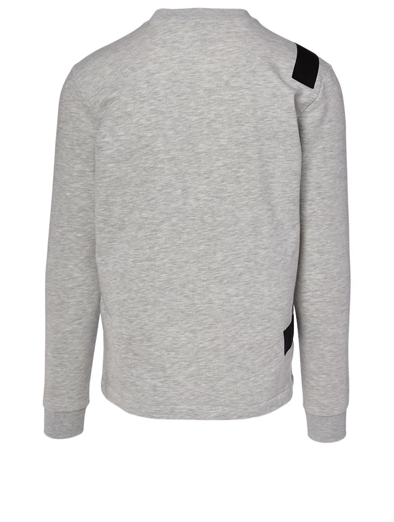 Cotton-Blend Crewneck Sweatshirt
