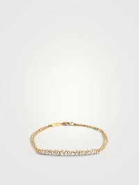 Fireworks 18K Gold Chain Bracelet With Diamonds