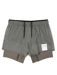 Coffee Thermal Short Distance Running Shorts