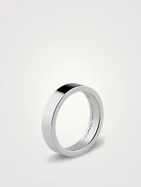 7g Polished Sterling Silver Ribbon Ring