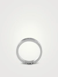 7g Polished Sterling Silver Ribbon Ring