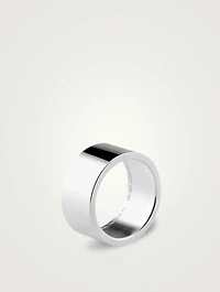 15g Polished Sterling Silver Ribbon Ring