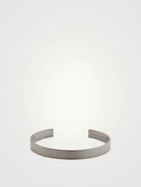 21g Brushed Sterling Silver Ribbon Bracelet