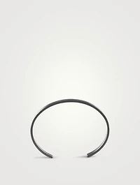 21g Brushed Sterling Silver Ribbon Bracelet