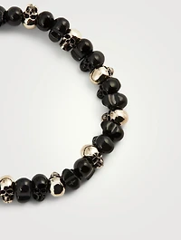 Skull Beaded Bracelet