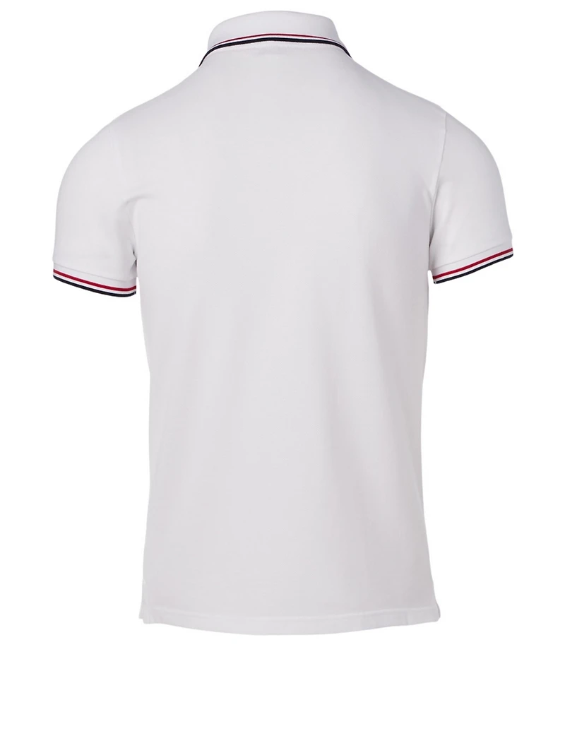 Cotton Polo With Logo