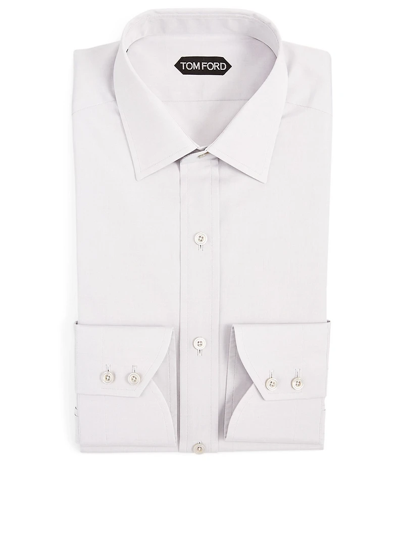 Cotton Poplin Dress Shirt