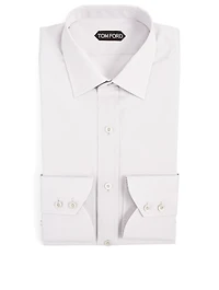 Cotton Poplin Dress Shirt