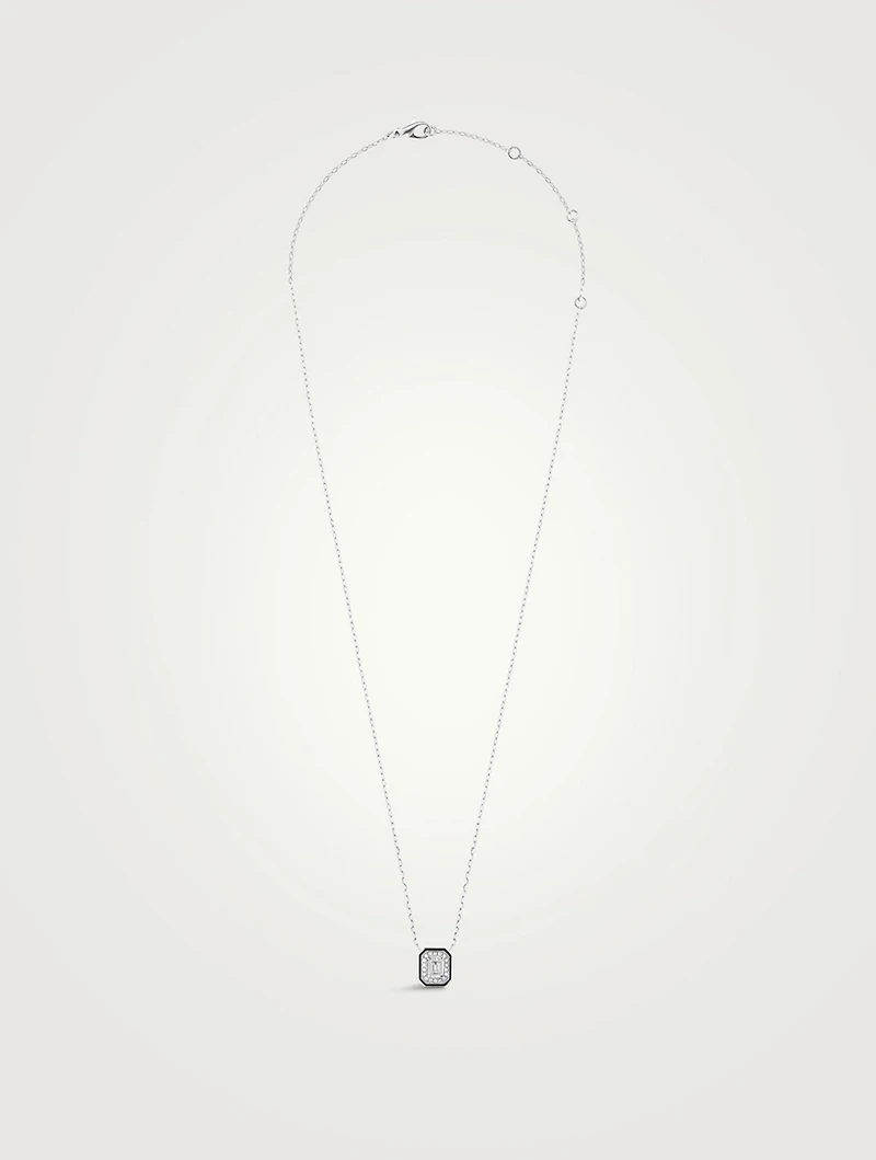 Vendôme Liseré White Gold Pendant Necklace With Diamonds