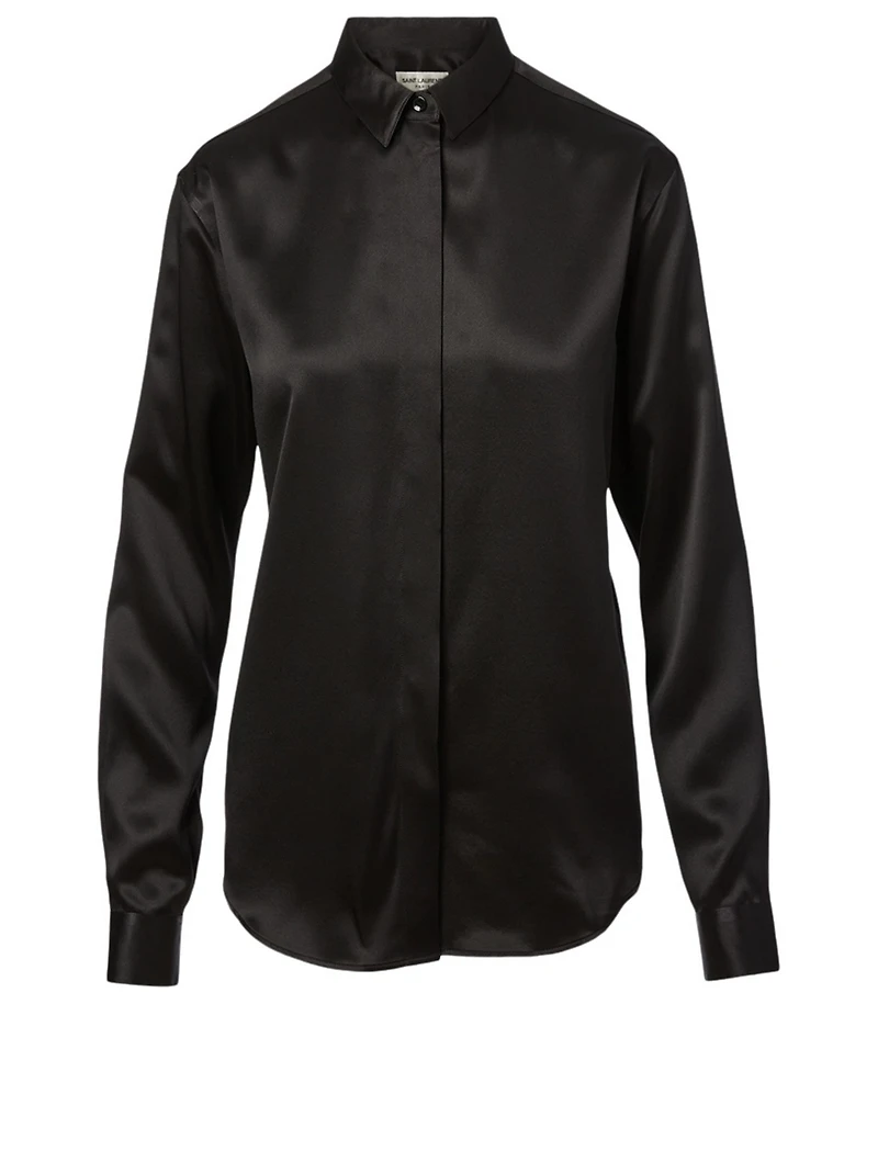 Silk Satin Shirt