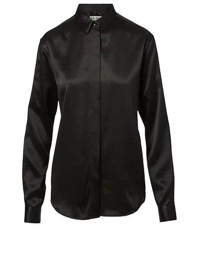 Silk Satin Shirt