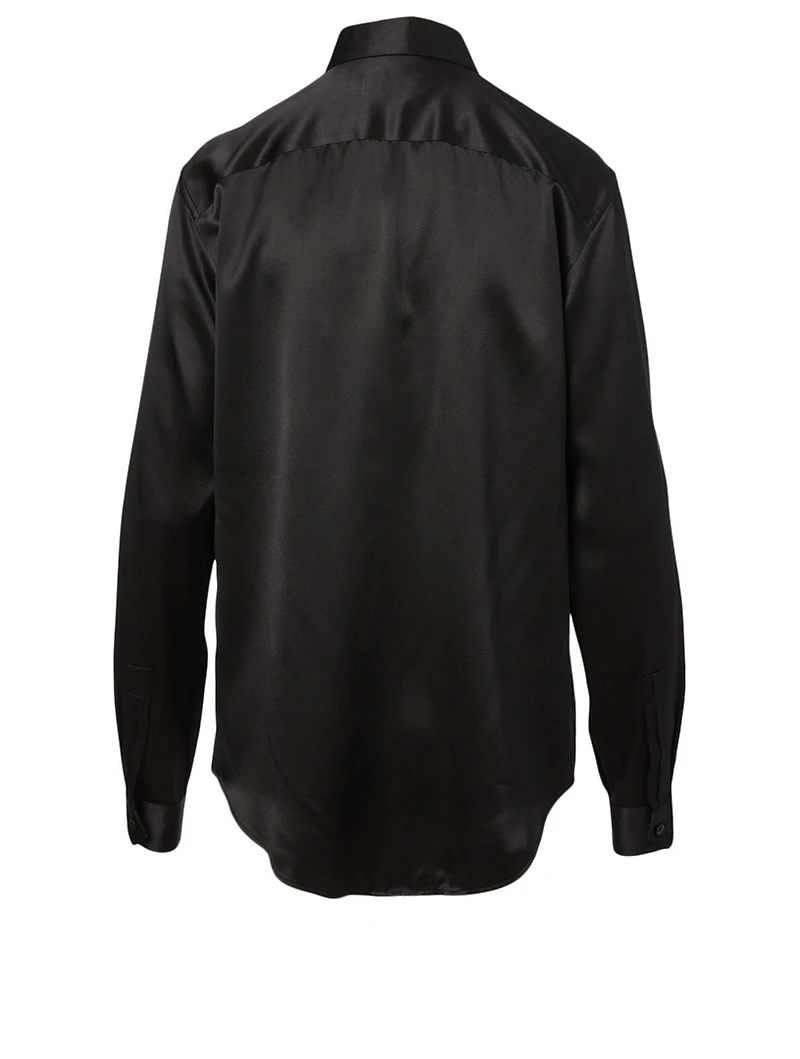 Silk Satin Shirt