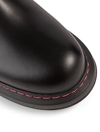 Hybrid Leather Chelsea Boots