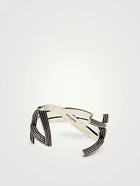 YSL Monogram Cuff Bracelet