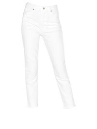 Olivia High-Waisted Slim Cropped Jeans