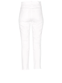 Olivia High-Waisted Slim Cropped Jeans