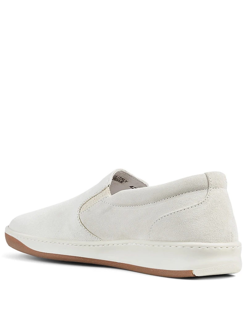 Suede Slip-On Sneakers