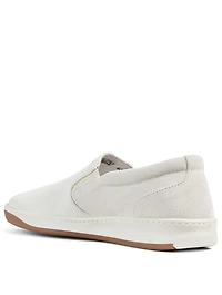 Suede Slip-On Sneakers