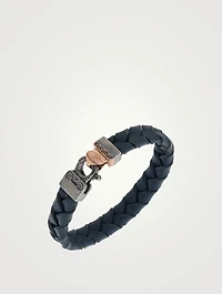 Lash Leather Braided Bracelet