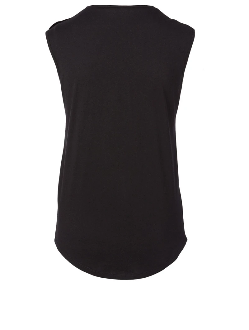 Glitter Coin Sleeveless Top