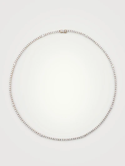 Collins 18K Gold Diamond Necklace